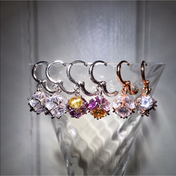 CUBIC ZIRCONIA WHITE GOLD FILLED SETTING - Picture 5 of 8